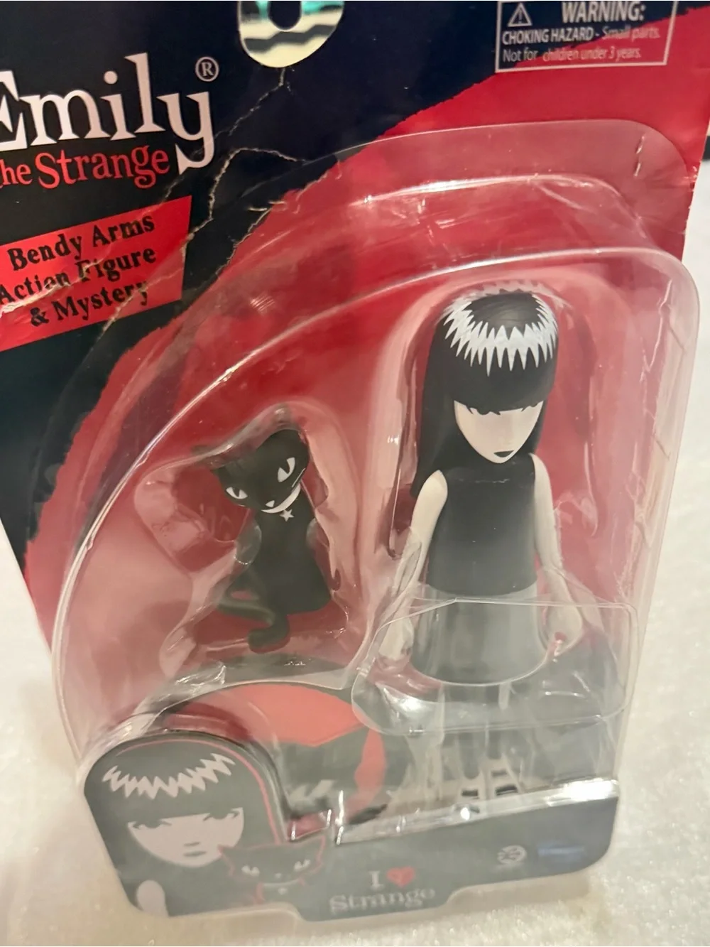 Black Figurine with Black Cat - Emily